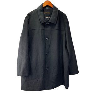 St. John’s Bay Wool blend OverCoat, Men’s Size XX Large